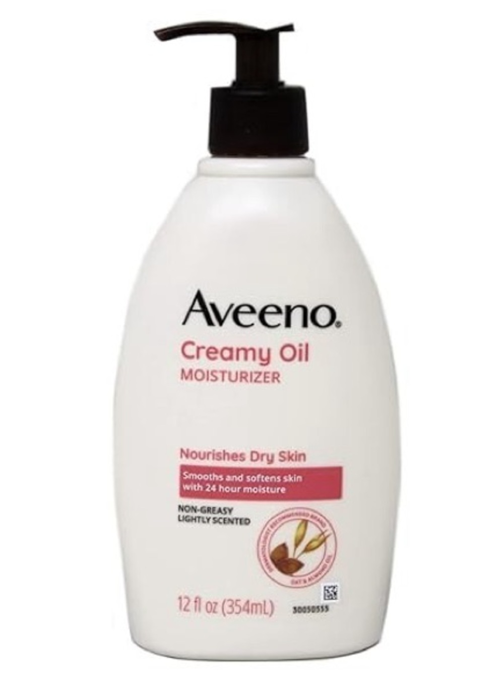 Aveeno Creamy Oil Moisturizer, Dry Skin, Almond Oil & Oat, 354ml. Brand new.
